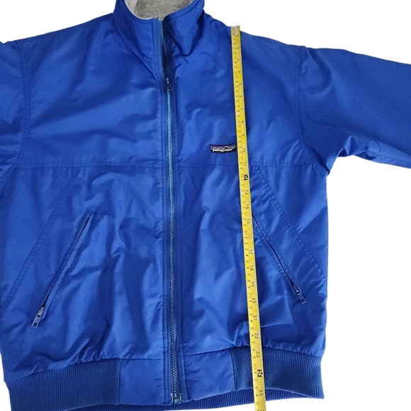 PATAGONIA Vintage Blue Synchilla Fleece-Lined Jacket - size M - Picture 14 of 16